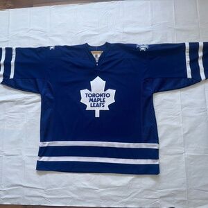 ORIGINAL Vtg 90s KOHO Official TORONTO MAPLE LEAFS Hockey JERSEY Men 2XL